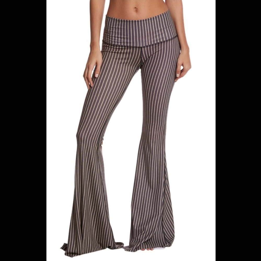 Teeki Dust and Gold Bell Bottom Yoga Pants